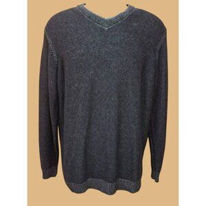 Johnston & Murphy Plaited V-Neck Sweater Medium NWT Cotton-Wool-Nylon